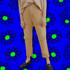 PRPS Montecarlo Distressed Khaki Chino Pants